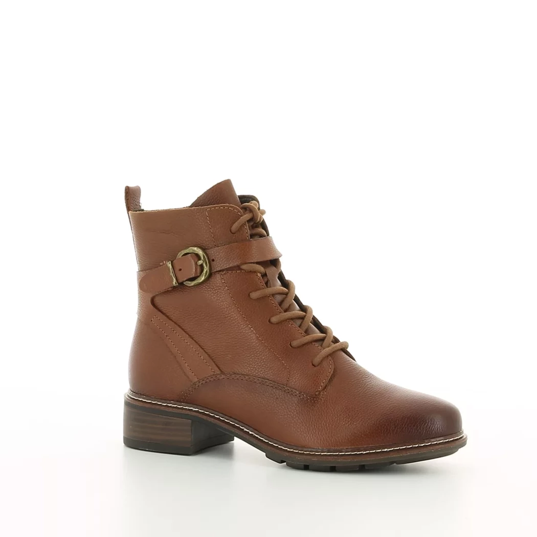 Image (1) de la chaussures Tamaris - Bottines Cuir naturel / Cognac en Cuir