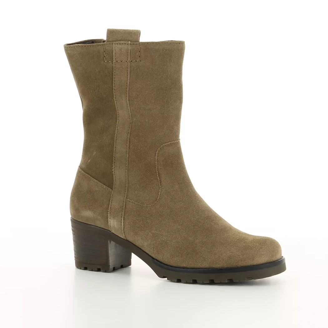 Image (1) de la chaussures Gabor - Boots Taupe en Cuir nubuck