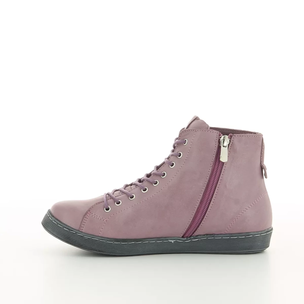 Image (4) de la chaussures Andrea Conti - Bottines Violet / Lilas en Cuir