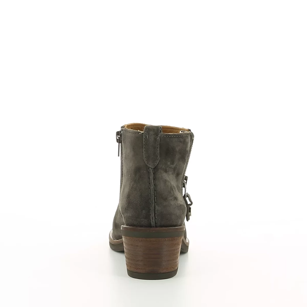 Image (3) de la chaussures Alpe - Boots Gris en Cuir nubuck