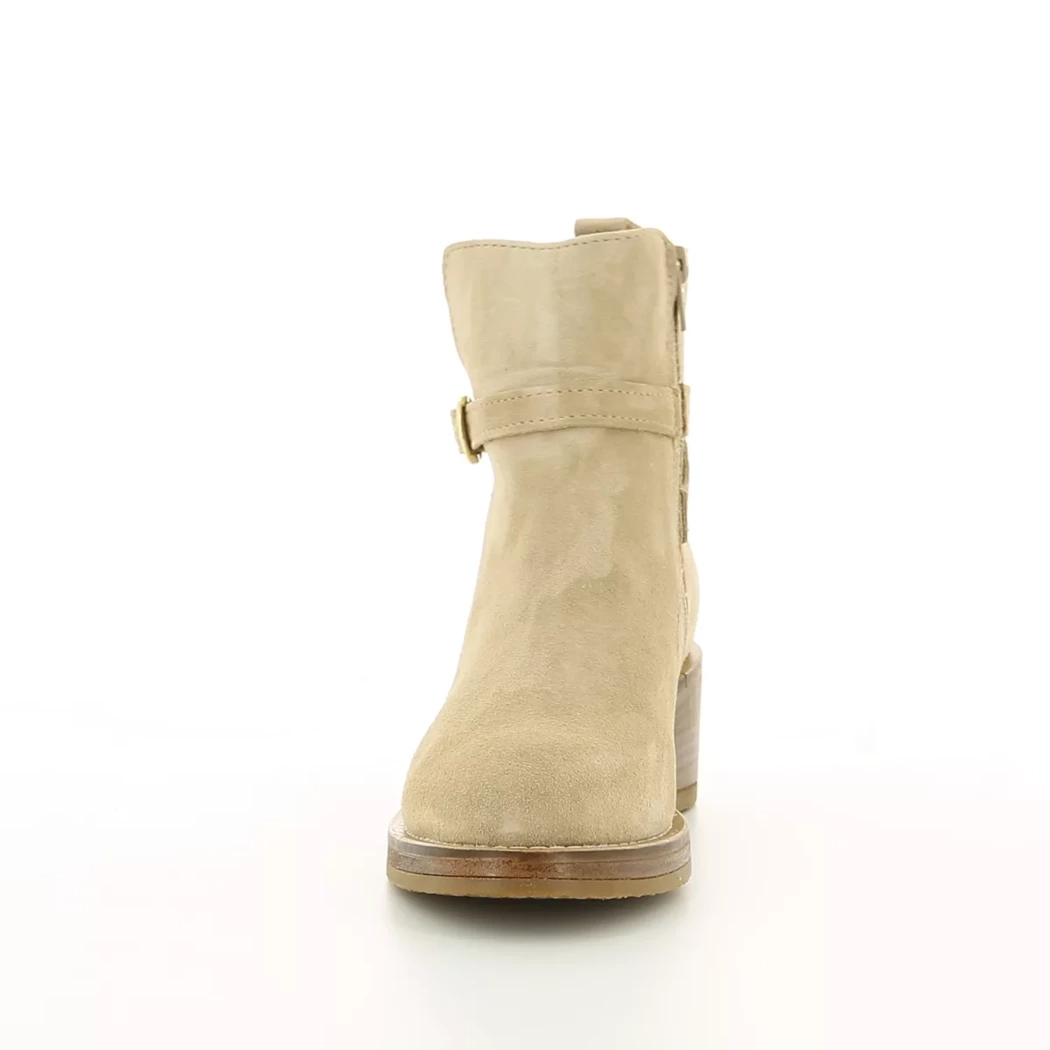 Image (5) de la chaussures Alpe - Boots Beige en Cuir nubuck