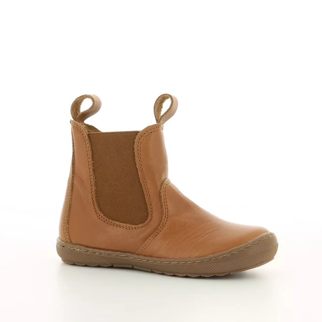 Image (1) de la chaussures Norvik - Boots Cuir naturel / Cognac en Cuir