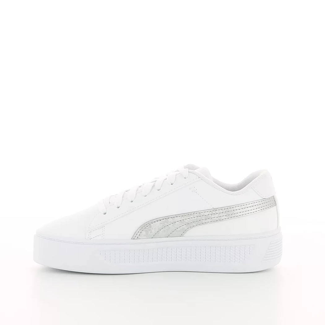 Image (4) de la chaussures Puma - Baskets Blanc en Cuir synthétique