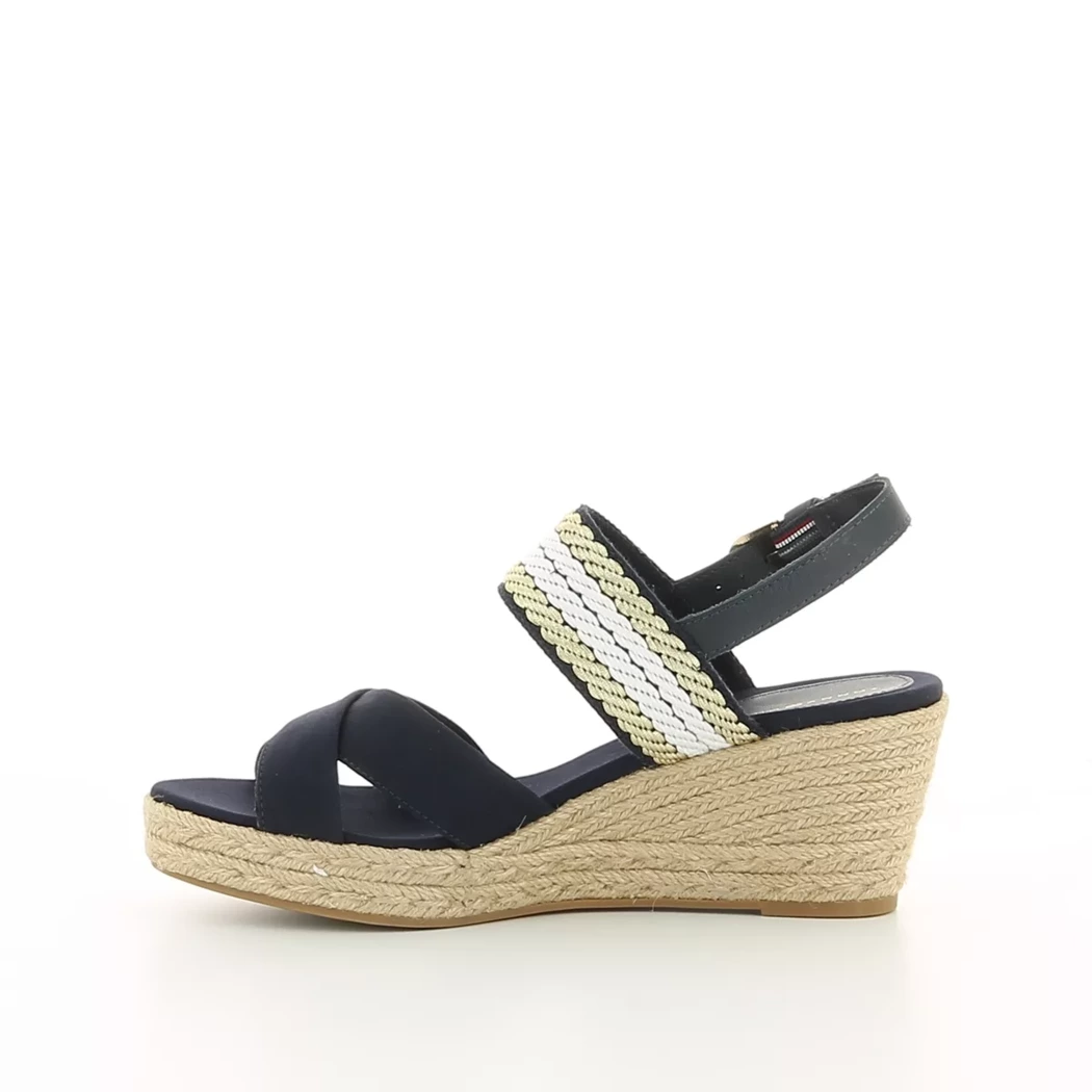 Image (4) de la chaussures Tommy Hilfiger - Sandales et Nu-Pieds Bleu en Textile