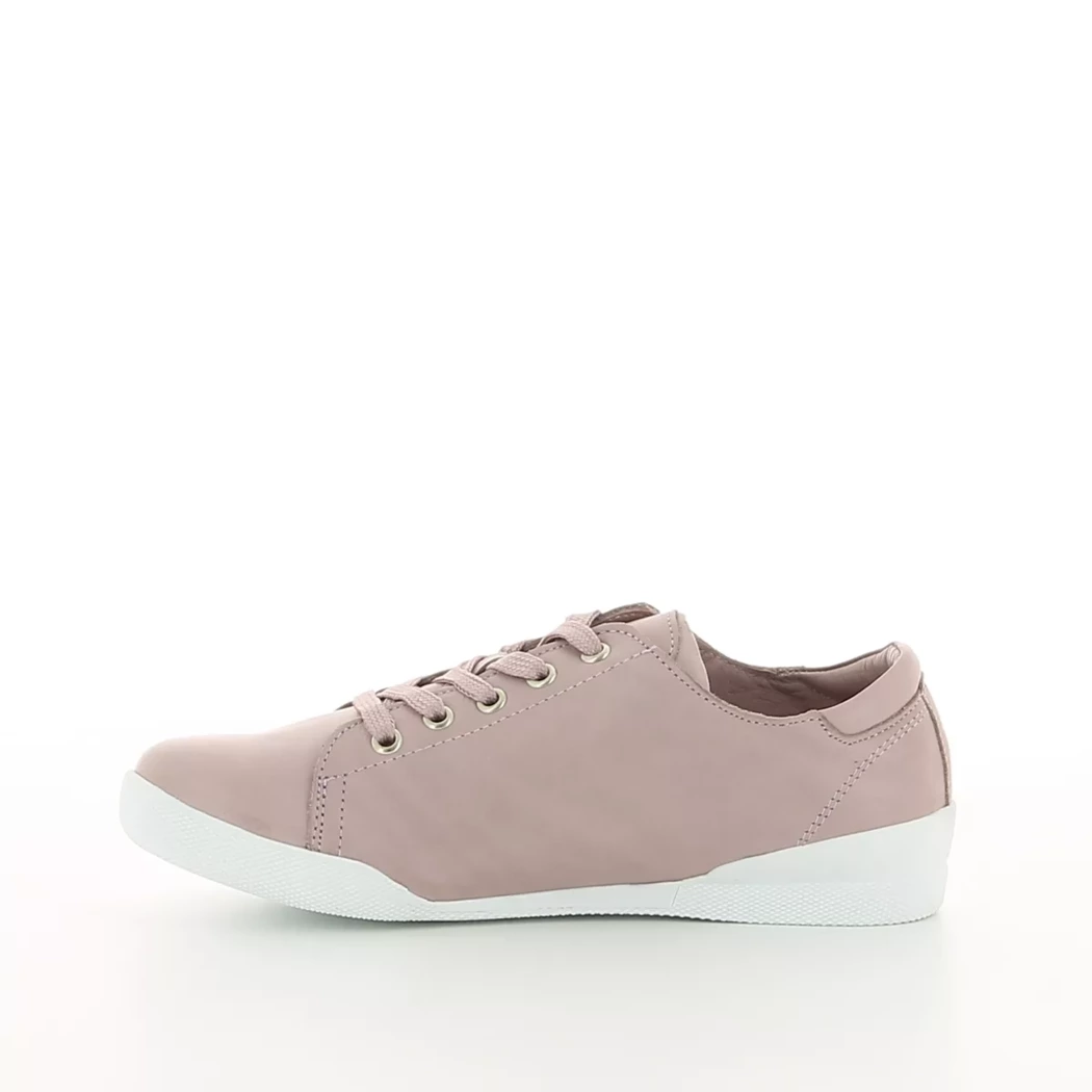 Image (4) de la chaussures Andrea Conti - Chaussures à lacets Rose en Cuir