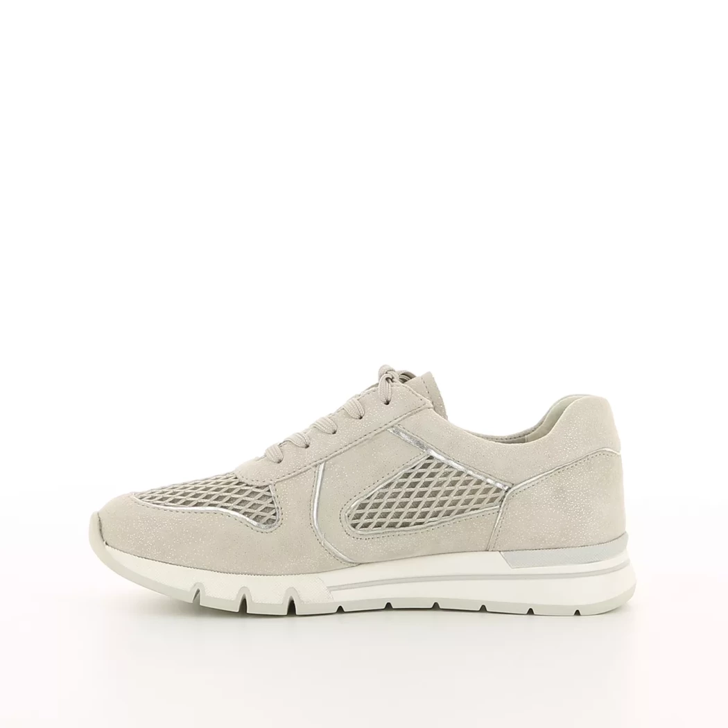 Image (4) de la chaussures Caprice - Baskets Taupe en Cuir nubuck