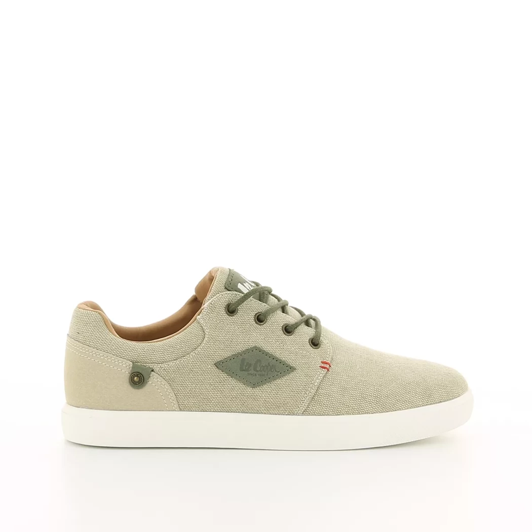 Image (2) de la chaussures Lee Cooper - Baskets Beige en Textile