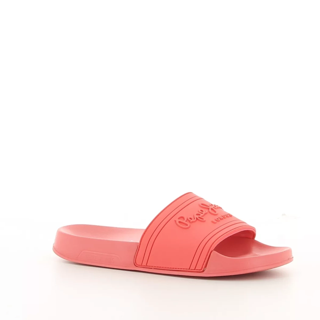 Image (1) de la chaussures Pepe Jeans - Tongs et Plage Rouge en Caoutchouc