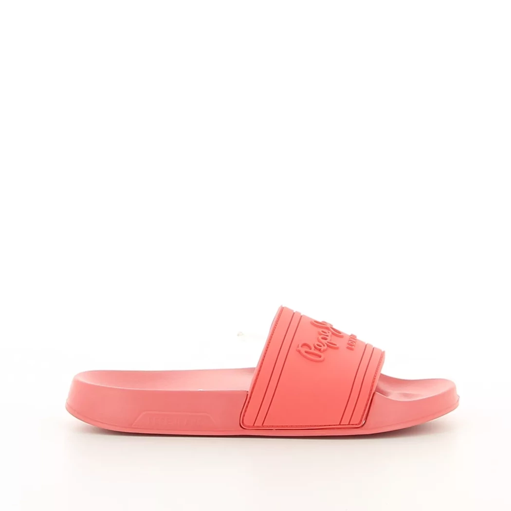 Image (2) de la chaussures Pepe Jeans - Tongs et Plage Rouge en Caoutchouc