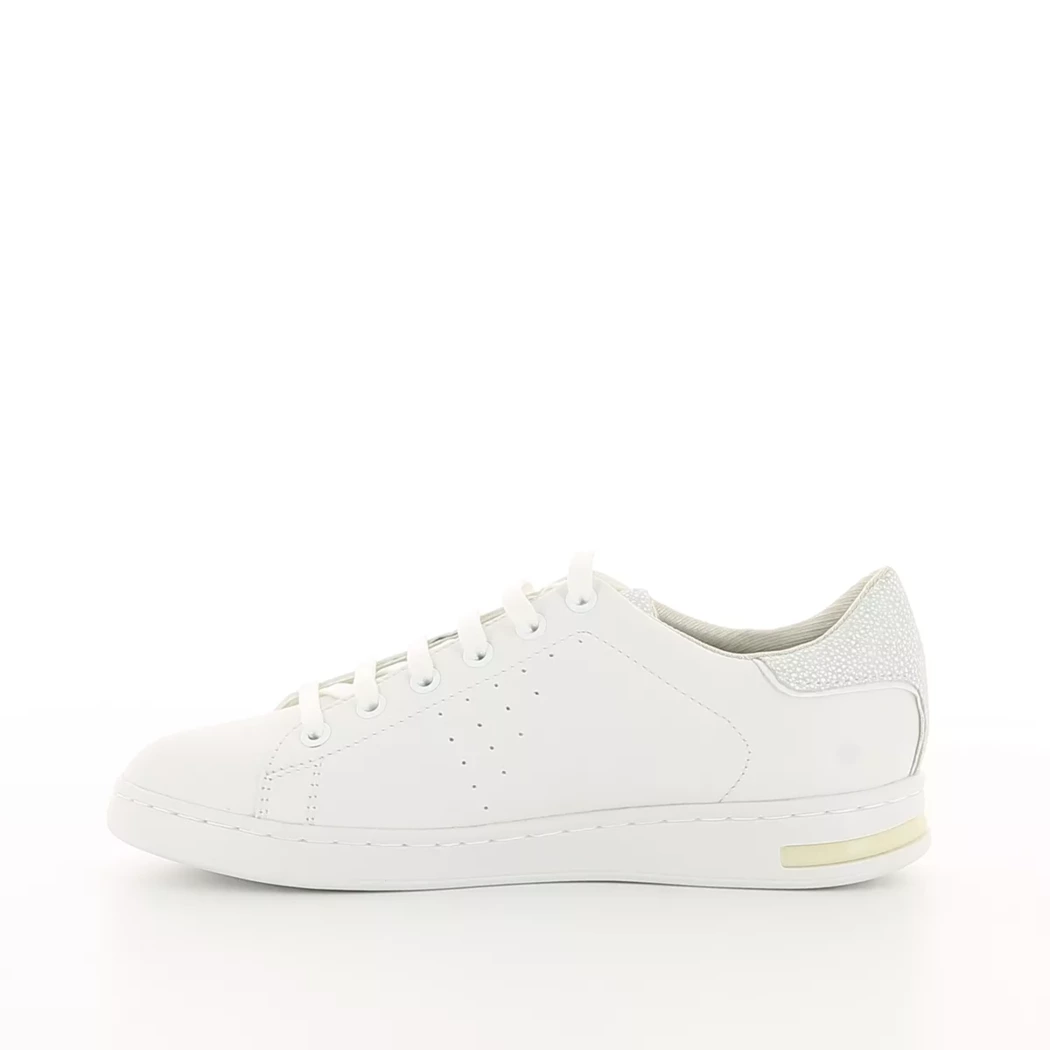 Image (4) de la chaussures Geox - Baskets Blanc en Cuir