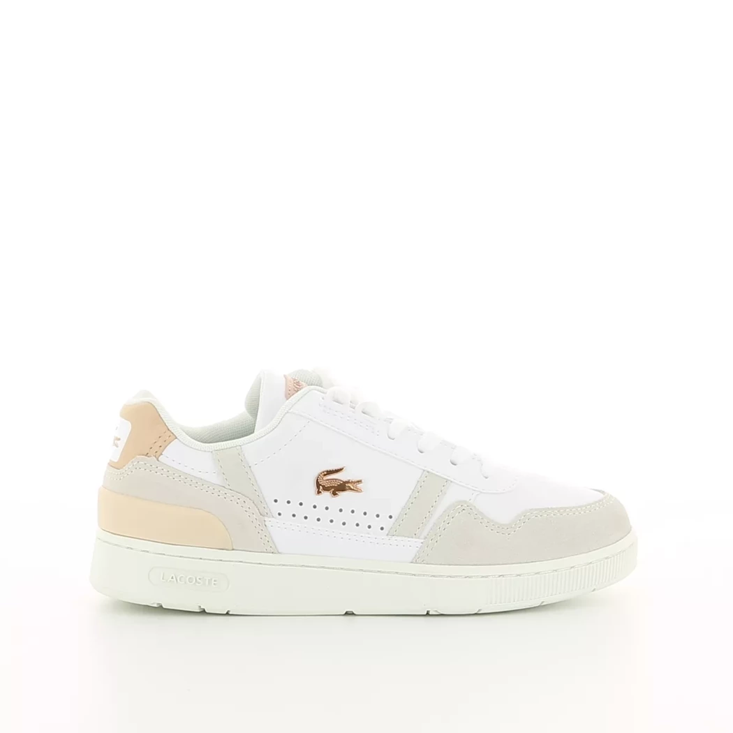 Image (2) de la chaussures Lacoste - Baskets Blanc en Cuir