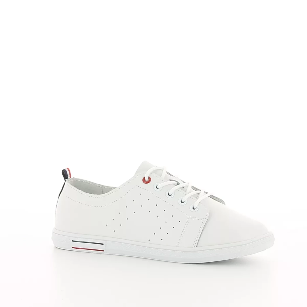 Image (1) de la chaussures Topway confort - Baskets Blanc en Cuir