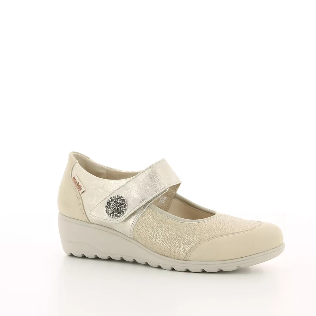 Image (1) de la chaussures Mephisto - Escarpins Beige en Cuir