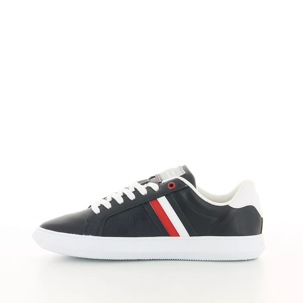 Image (4) de la chaussures Tommy Hilfiger - Baskets Bleu en Cuir