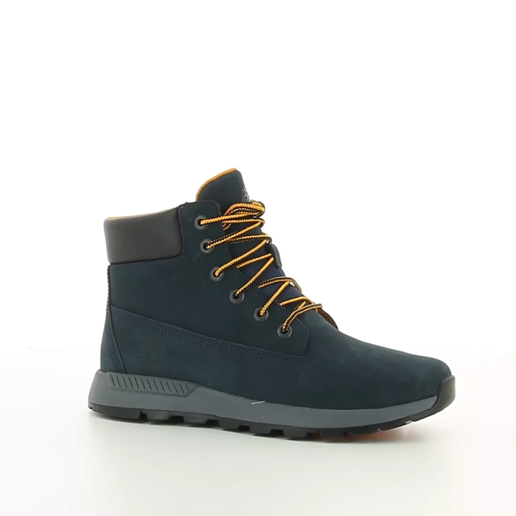 Image (1) de la chaussures Timberland - Bottines Bleu en Cuir nubuck