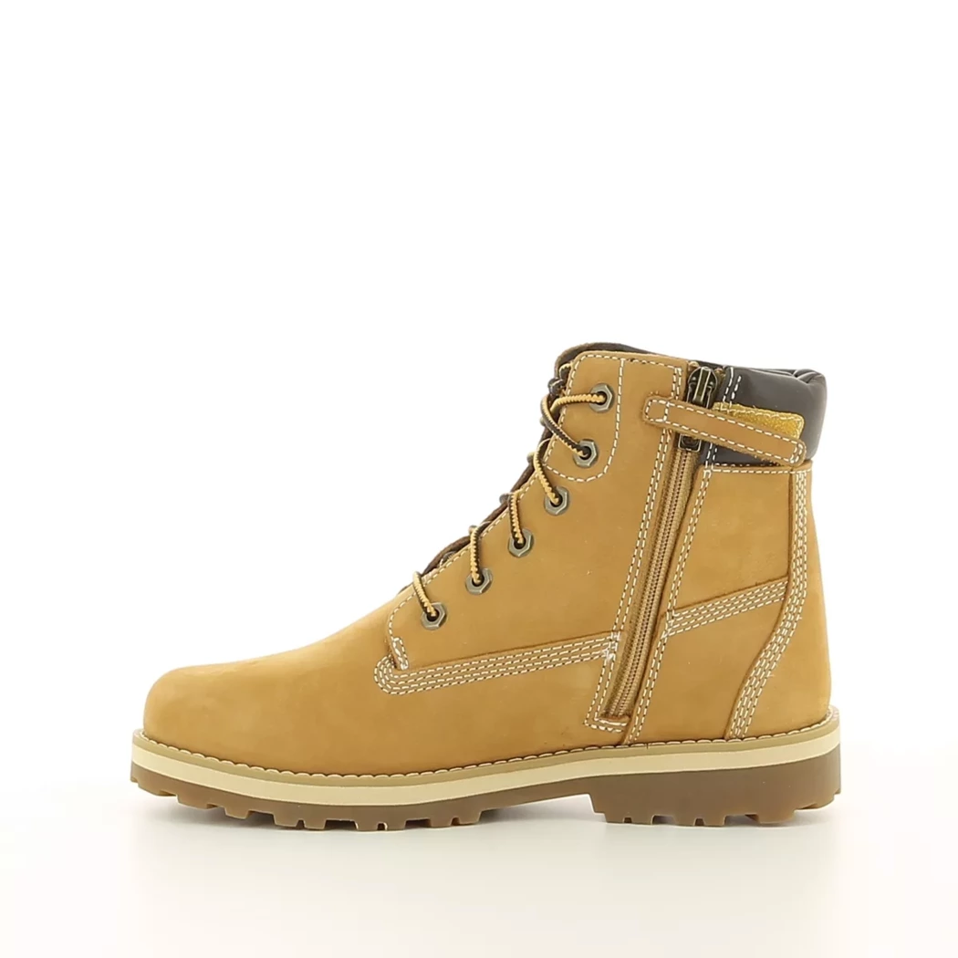 Image (4) de la chaussures Timberland - Bottines Cuir naturel / Cognac en Cuir nubuck