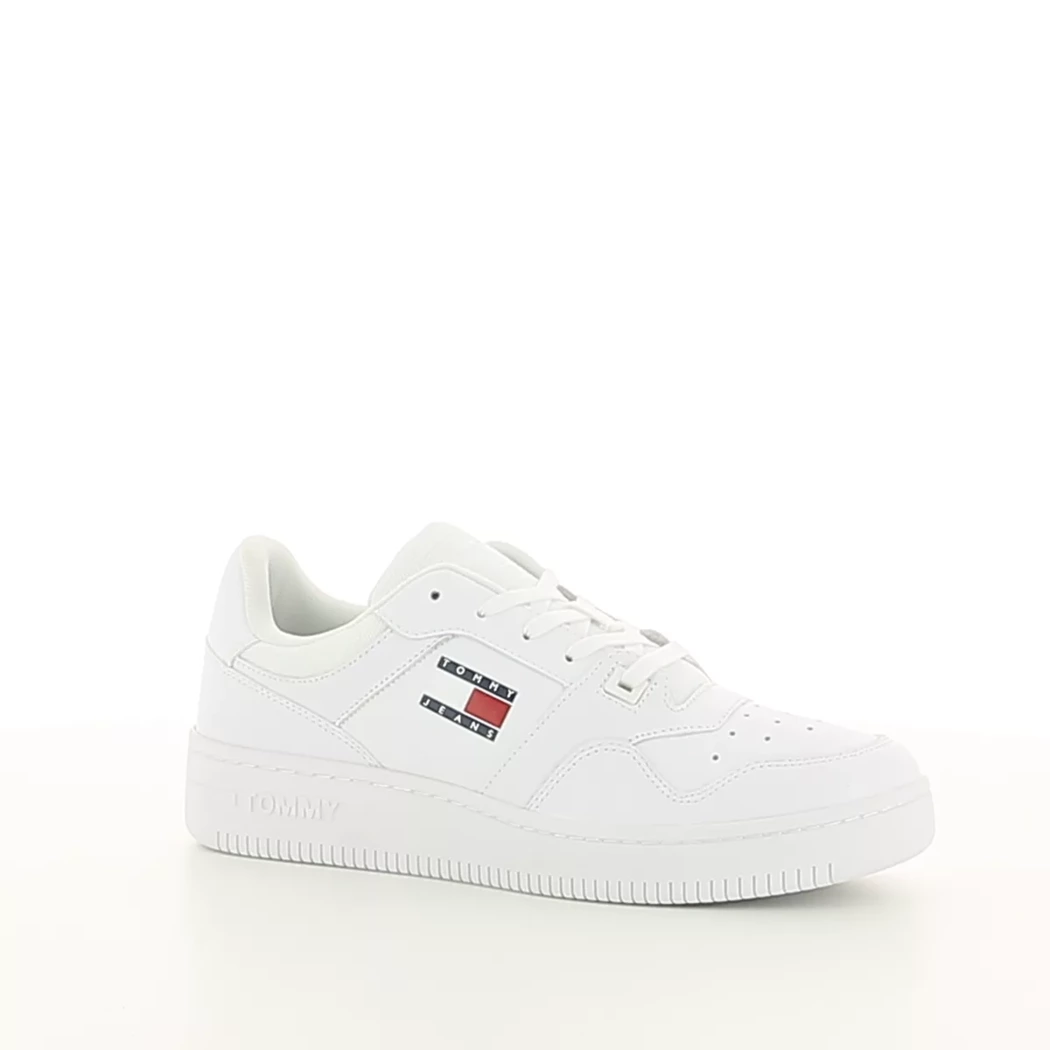 Image (1) de la chaussures Tommy jeans - Baskets Blanc en Cuir