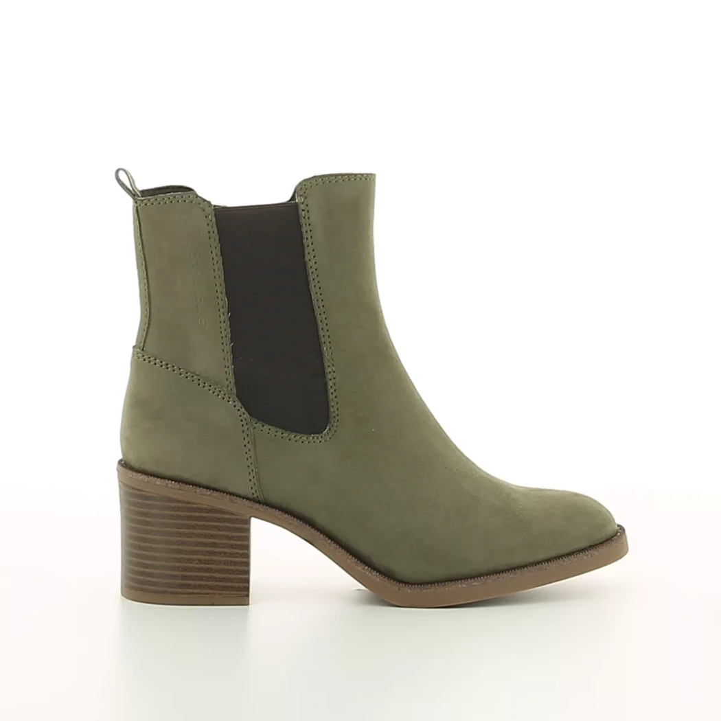 Image (2) de la chaussures Tom Tailor - Boots Vert en Cuir synthétique