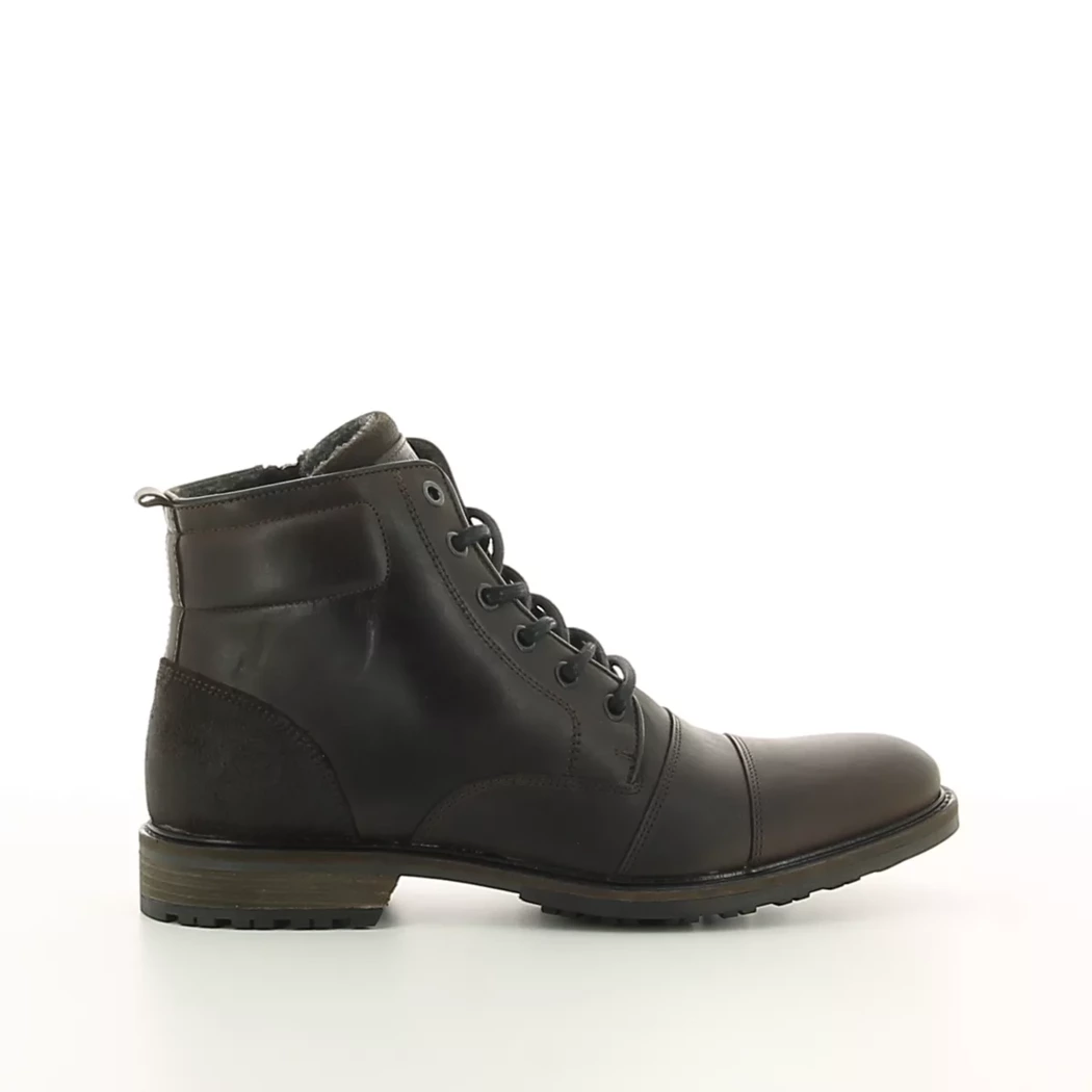 Image (2) de la chaussures Bull Boxer - Bottines Marron en Cuir