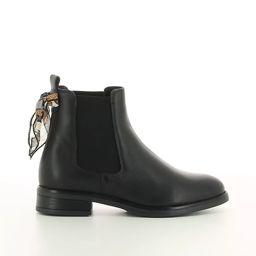 Image (2) de la chaussures Goodstep - Boots Noir en Cuir