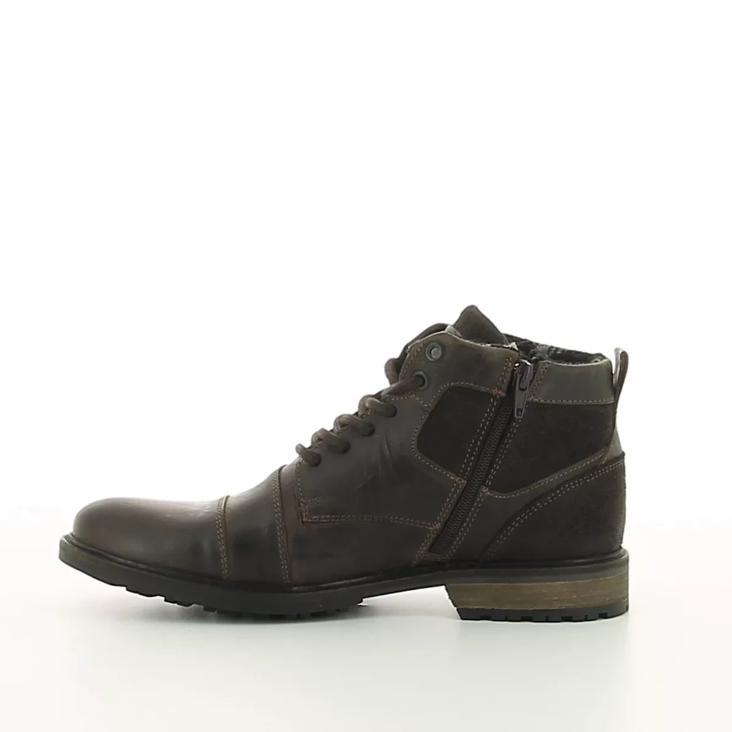 Image (4) de la chaussures Bull Boxer - Bottines Marron en Cuir