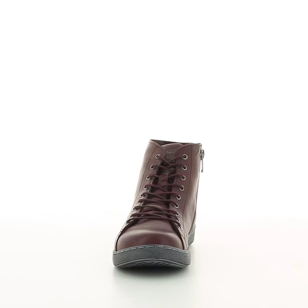 Image (5) de la chaussures Andrea Conti - Bottines Bordeaux en Cuir