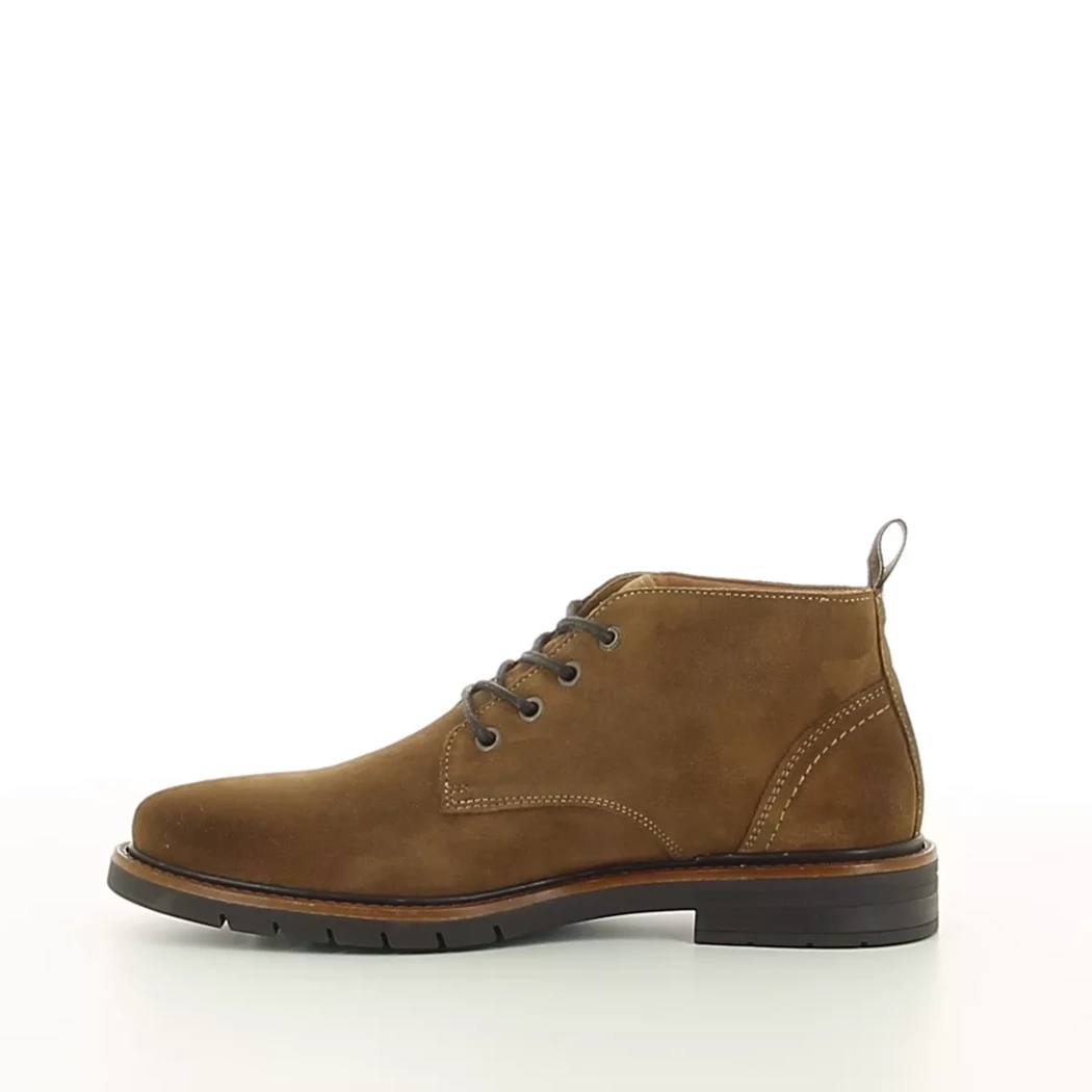 Image (4) de la chaussures Salamander - Bottines Cuir naturel / Cognac en Cuir nubuck