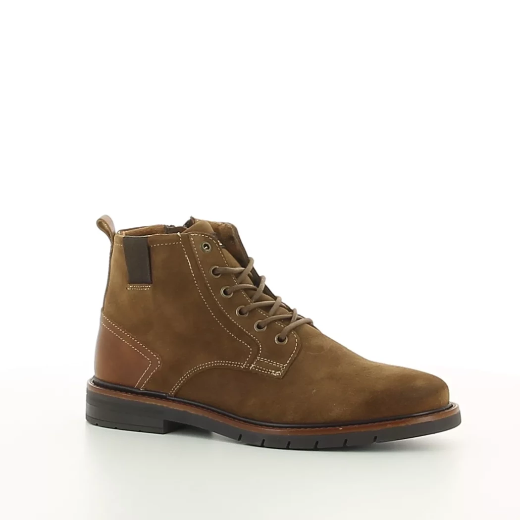 Image (1) de la chaussures Salamander - Bottines Cuir naturel / Cognac en Cuir nubuck