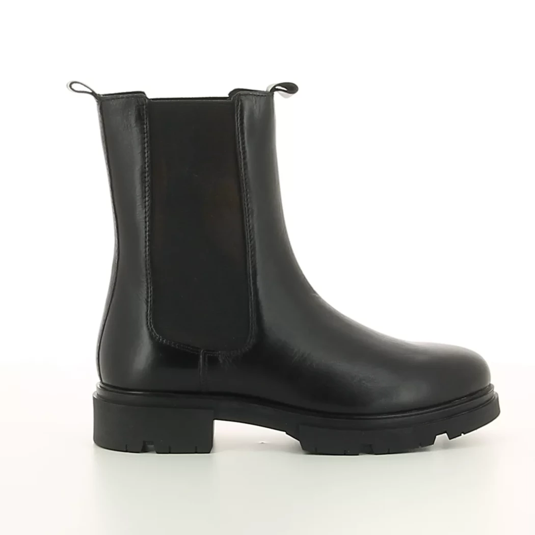 Image (2) de la chaussures Poelman - Boots Noir en Cuir