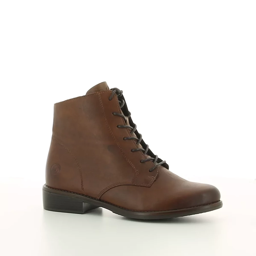 Image (1) de la chaussures Remonte - Bottines Cuir naturel / Cognac en Cuir