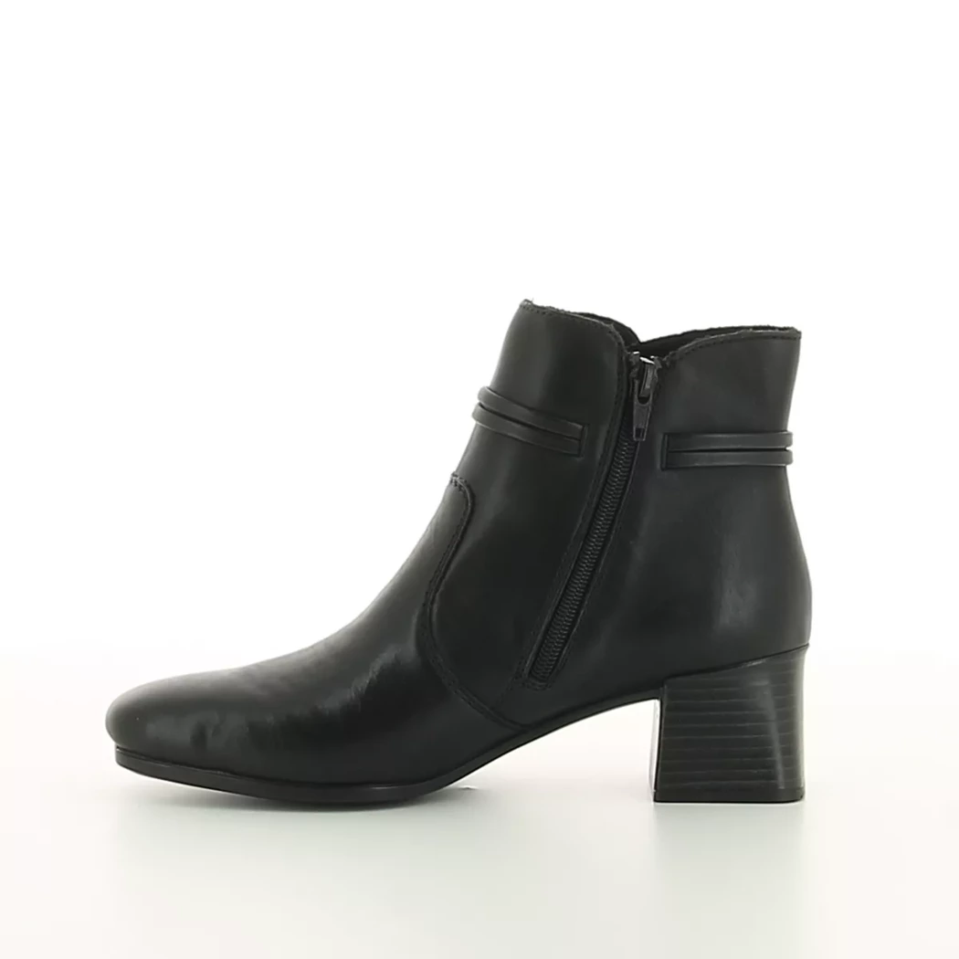 Image (4) de la chaussures Rieker - Boots Noir en Cuir