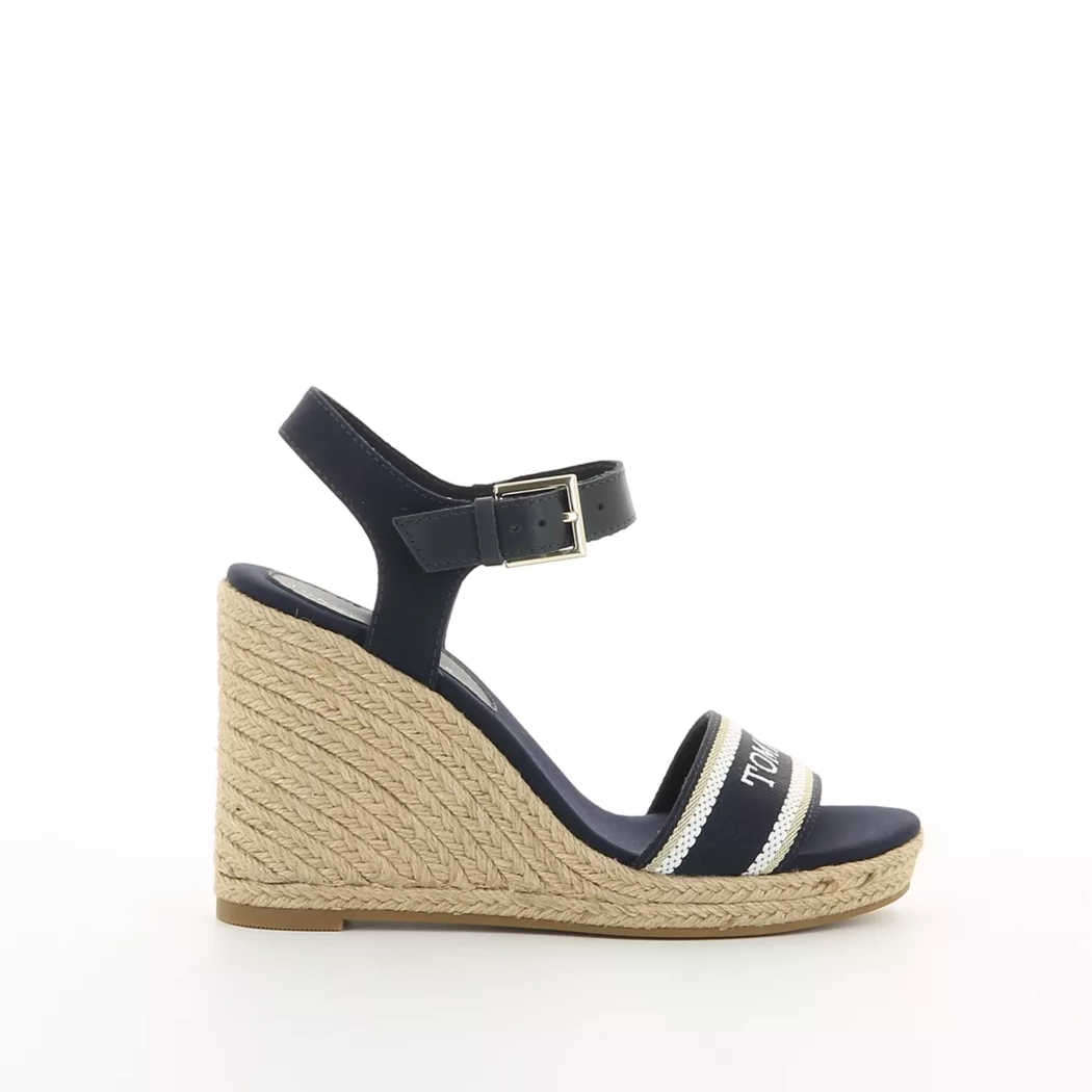 Image (2) de la chaussures Tommy Hilfiger - Sandales et Nu-Pieds Bleu en Textile