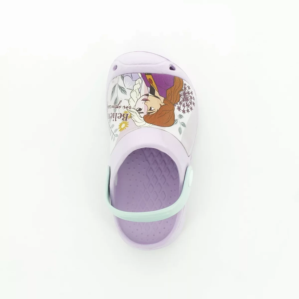 Image (6) de la chaussures Leomil - Mules et Sabots Violet / Lilas en Caoutchouc