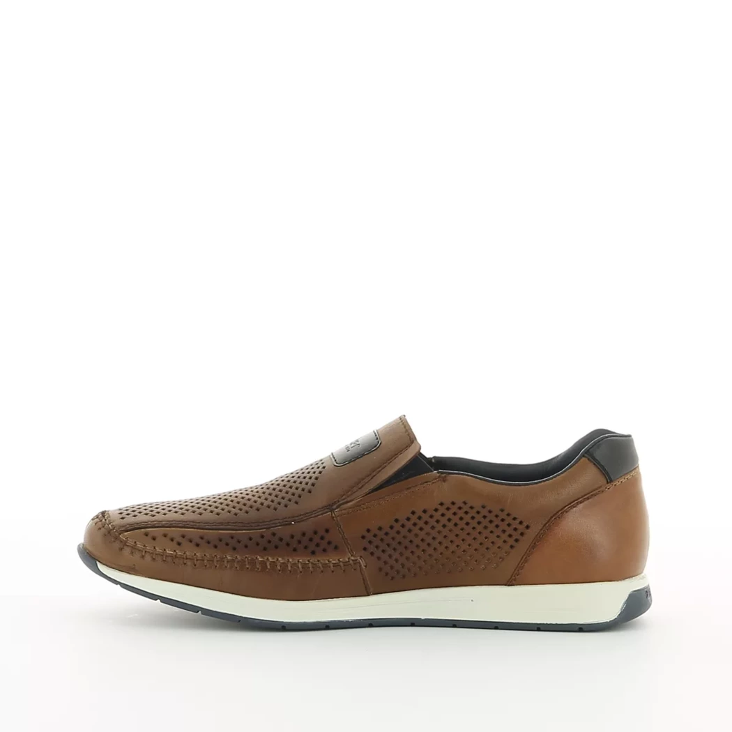 Image (4) de la chaussures Rieker - Mocassins Cuir naturel / Cognac en Cuir