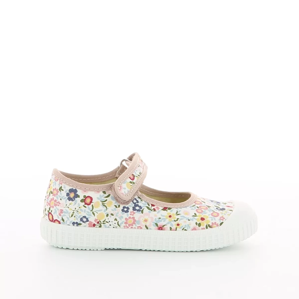 Image (2) de la chaussures Kmins - Ballerines Blanc en Textile