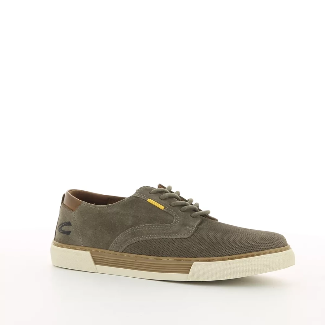 Image (1) de la chaussures Camel Active - Baskets Vert en Cuir nubuck