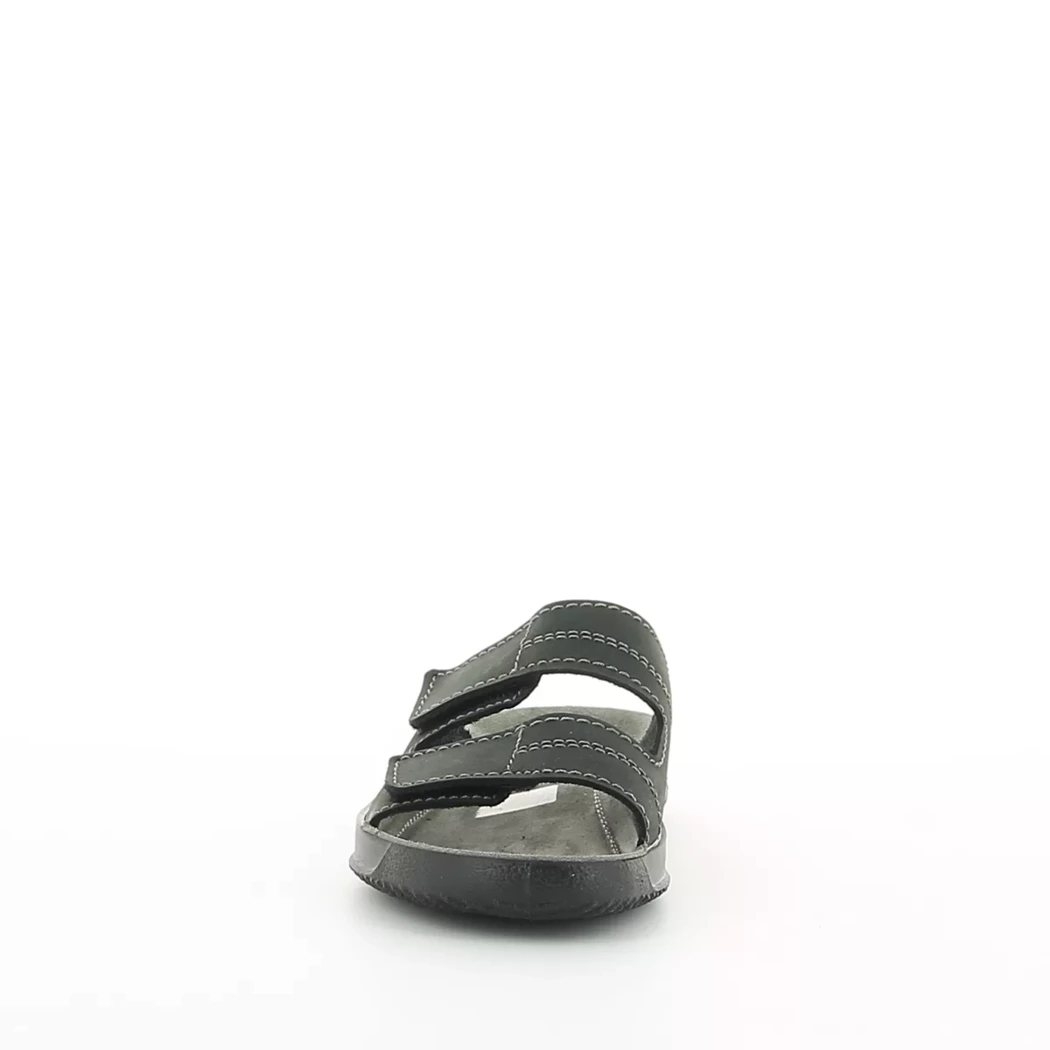 Image (5) de la chaussures Rohde - Mules et Sabots Gris en Cuir nubuck