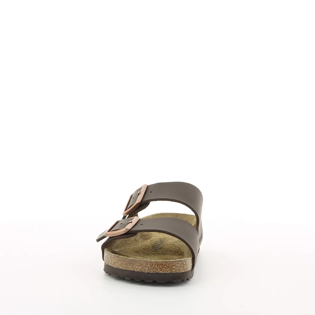 Image (5) de la chaussures Birkenstock - Mules et Sabots Marron en Cuir synthétique