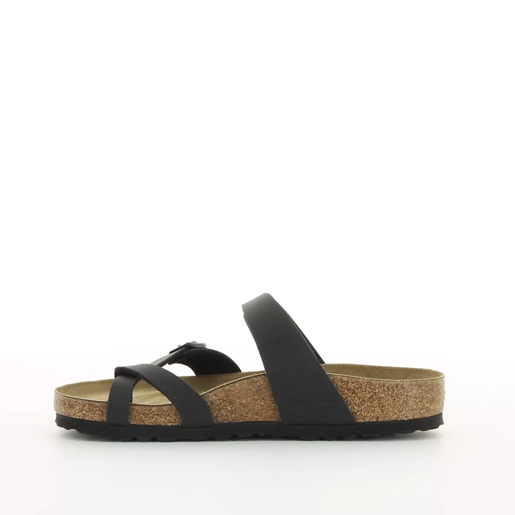 Image (4) de la chaussures Birkenstock - Mules et Sabots Noir en Cuir synthétique