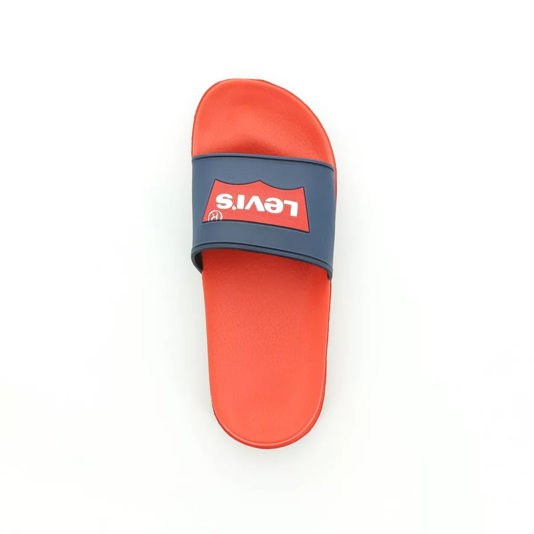 Image (6) de la chaussures Levi's - Tongs et Plage Rouge en Caoutchouc