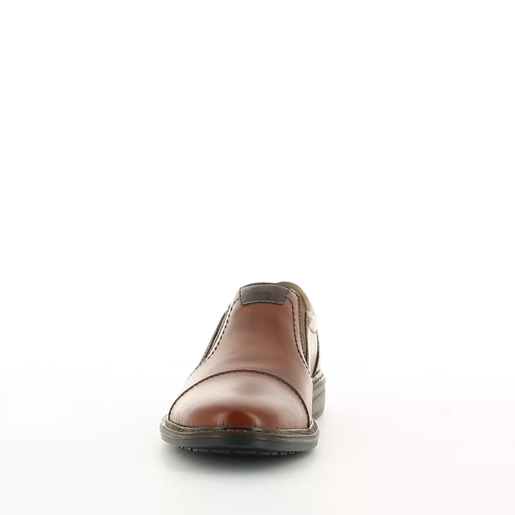 Image (5) de la chaussures Rieker - Mocassins Cuir naturel / Cognac en Cuir