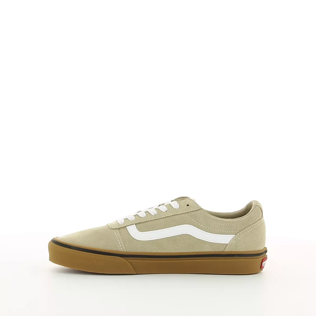 Image (4) de la chaussures Vans - Baskets Beige en Cuir nubuck