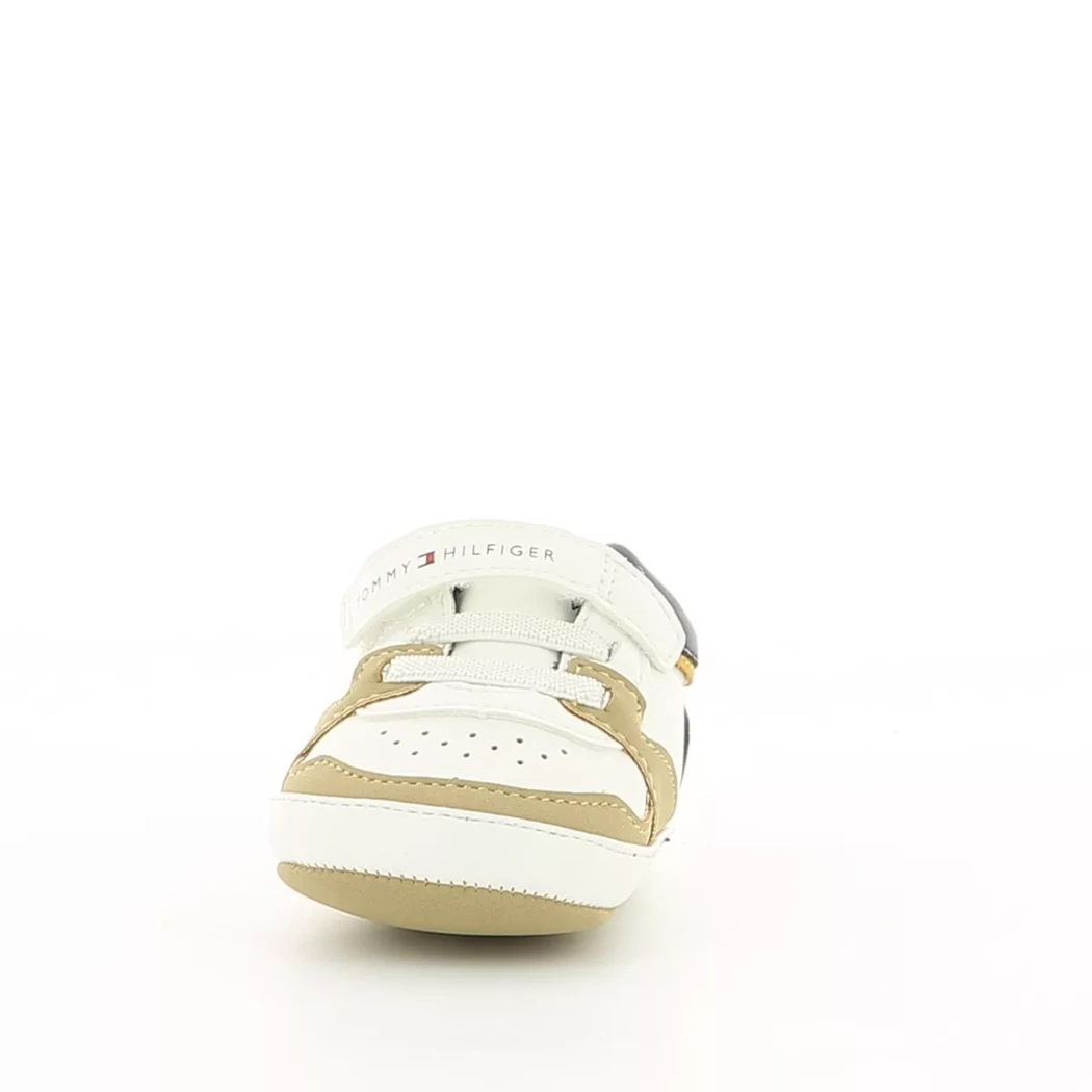 Image (5) de la chaussures Tommy Hilfiger - Chaussons bébé Blanc en Cuir synthétique