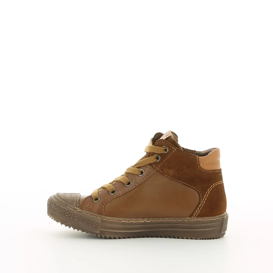 Image (4) de la chaussures Norvik - Bottines Cuir naturel / Cognac en Cuir