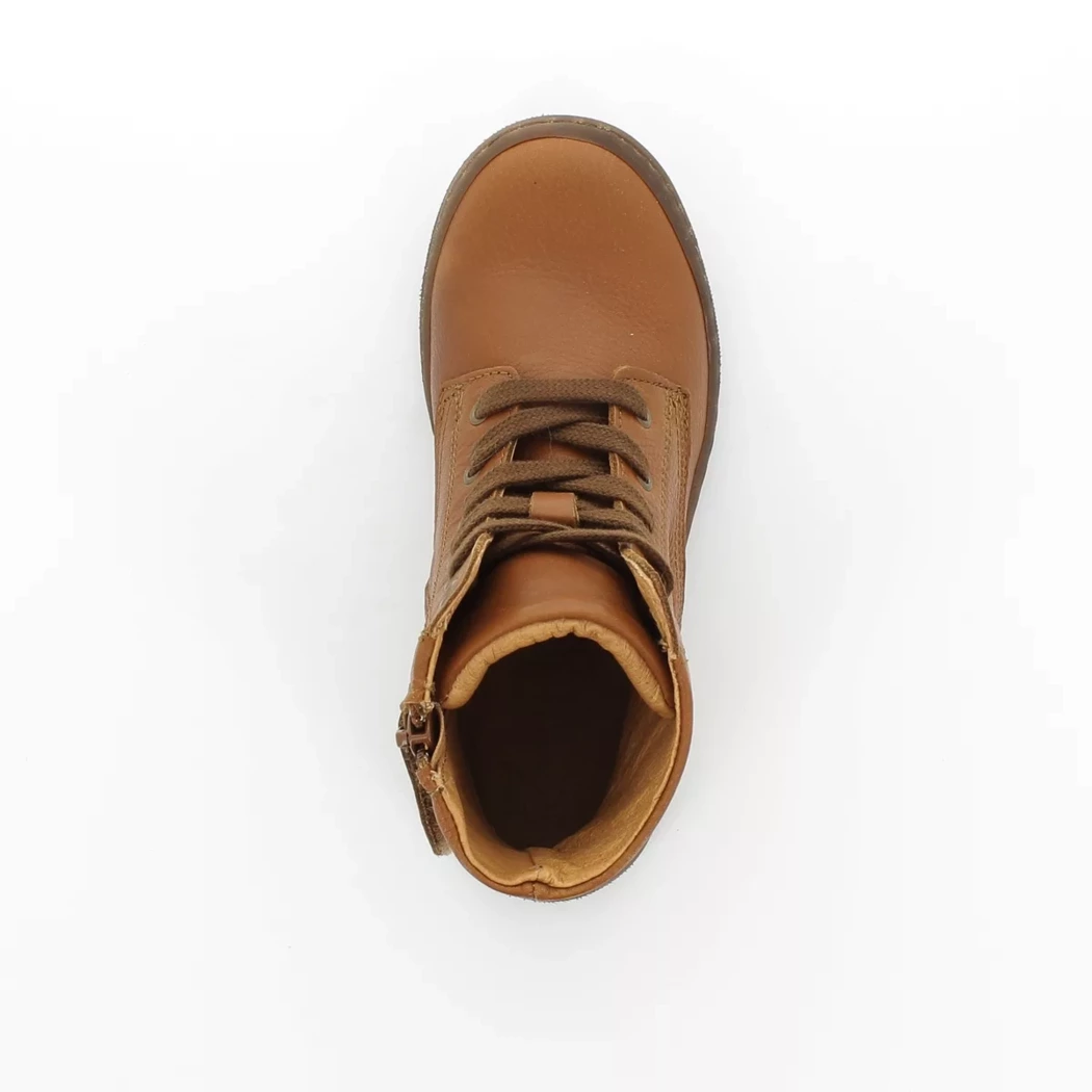 Image (6) de la chaussures Norvik - Bottines Cuir naturel / Cognac en Cuir