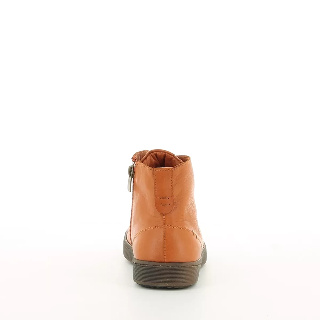 Image (3) de la chaussures Andrea Conti - Bottines Orange en Cuir