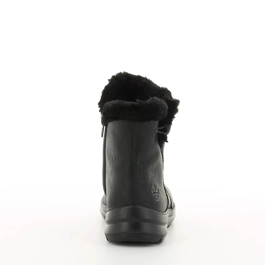 Image (3) de la chaussures Rieker - Boots Noir en Cuir