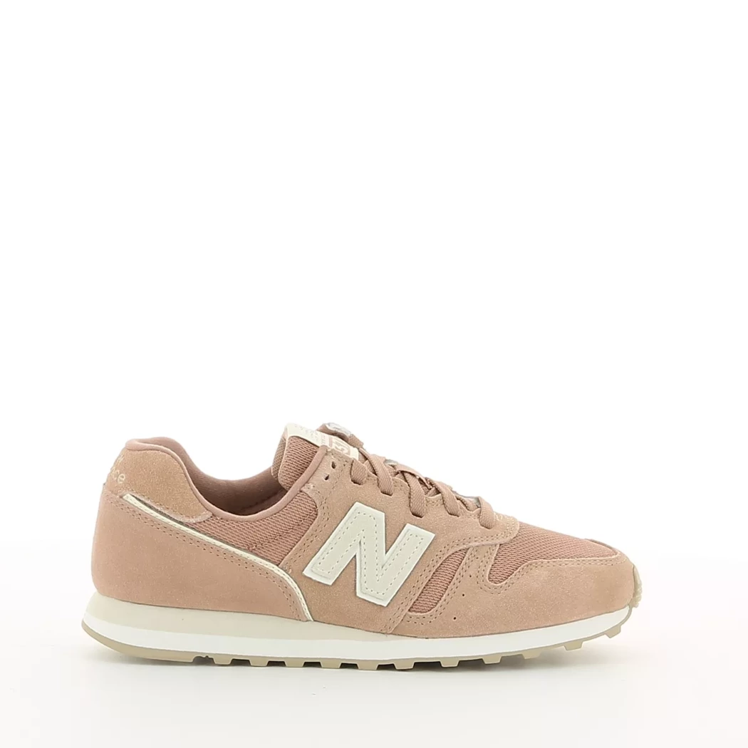 Image (2) de la chaussures New Balance - Baskets Rose en Cuir nubuck